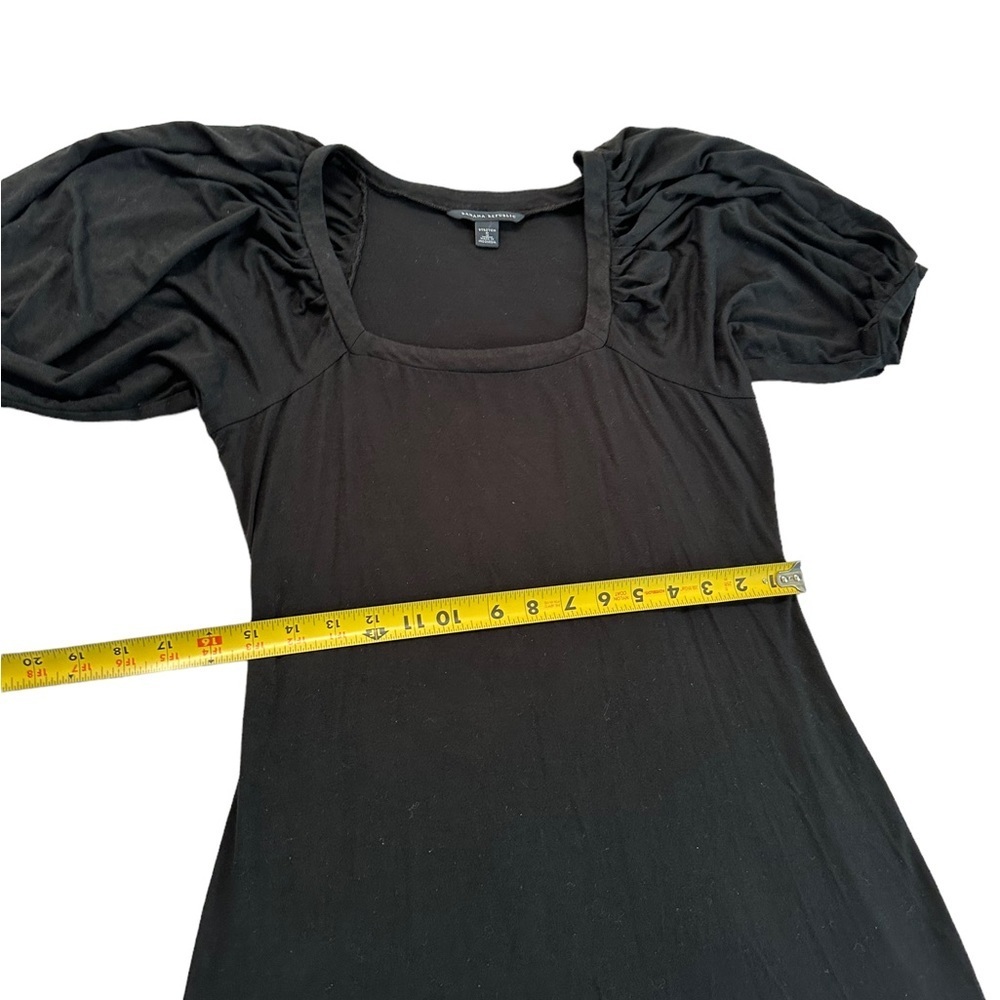 Banana Republic Black Square Neck Dress Size Small - Picture 9 of 17
